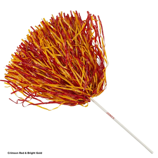 Poms with safe 12" long plastic handle.... from ASI 77280 Pepco Poms / Pepco Poms