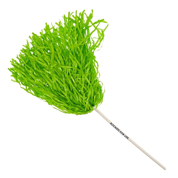 Poms with safe 12" long plastic handle.... from ASI 77280 Pepco Poms / Pepco Poms