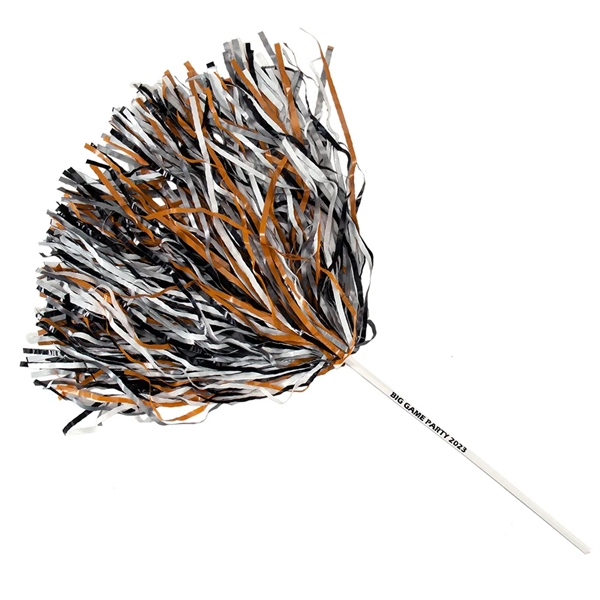 Poms with safe 12" long plastic handle.... from ASI 77280 Pepco Poms / Pepco Poms