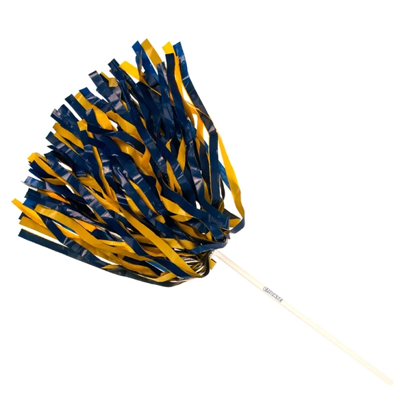 Poms with safe 12" long plastic handle.... from ASI 77280 Pepco Poms / Pepco Poms