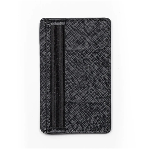 Textured leatherette phone card wallet with pop-up stand... from ASI 84592 St Regis Group
