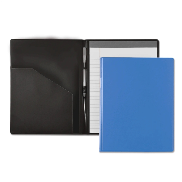 Standard writing pad measuring 12.18"H x 9.12"W with a vinyl cover... from ASI 54040 Fey Promo