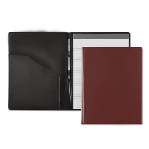 Standard writing pad measuring 12.18"H x 9.12"W with a vinyl cover... from ASI 54040 Fey Promo