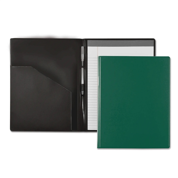 Standard writing pad measuring 12.18"H x 9.12"W with a vinyl cover... from ASI 54040 Fey Promo