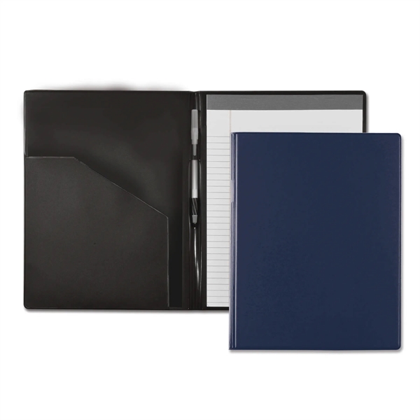Standard writing pad measuring 12.18"H x 9.12"W with a vinyl cover... from ASI 54040 Fey Promo