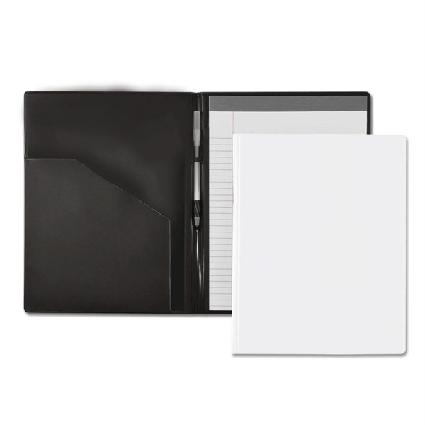 Standard writing pad measuring 12.18"H x 9.12"W with a vinyl cover... from ASI 54040 Fey Promo