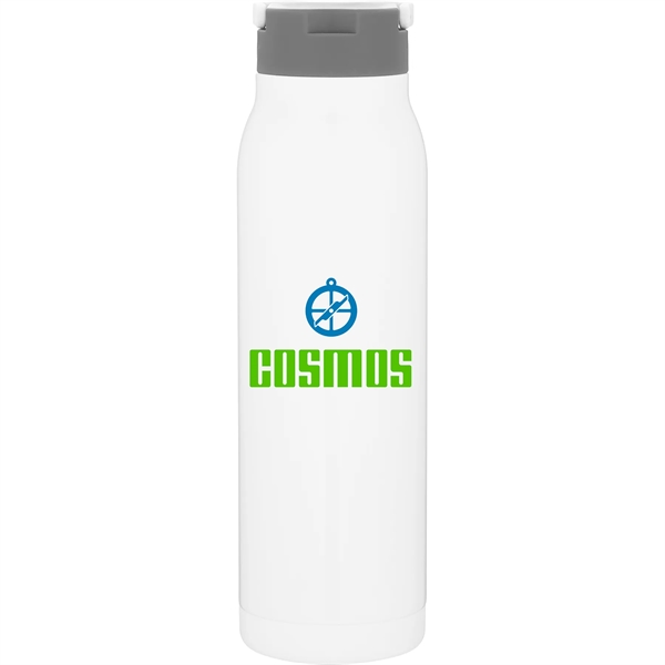 32 oz double wall 18/8 stainless steel thermal bottle with copper... from ASI 51197 ETS Express, LLC