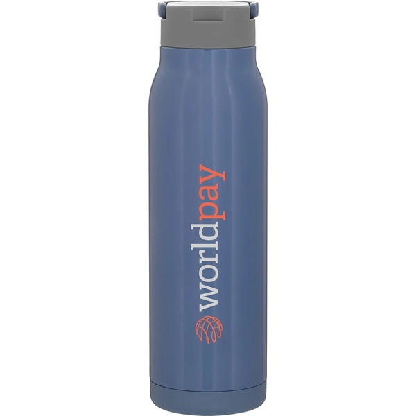 32 oz double wall 18/8 stainless steel thermal bottle with copper... from ASI 51197 ETS Express, LLC