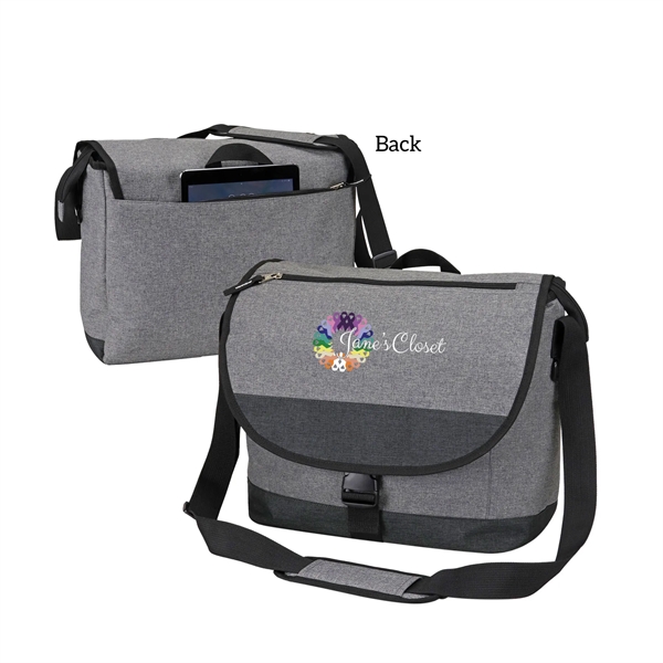 300D Flap Cover Laptop Messenger Bag... from ASI 41511 Brainchild USA Inc / BrainChild Gift Club