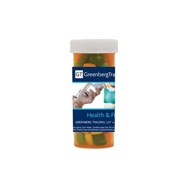 Small pill bottle filled with your choice of mints, candy or... from ASI 61125 Hit Promotional Products / Hit®