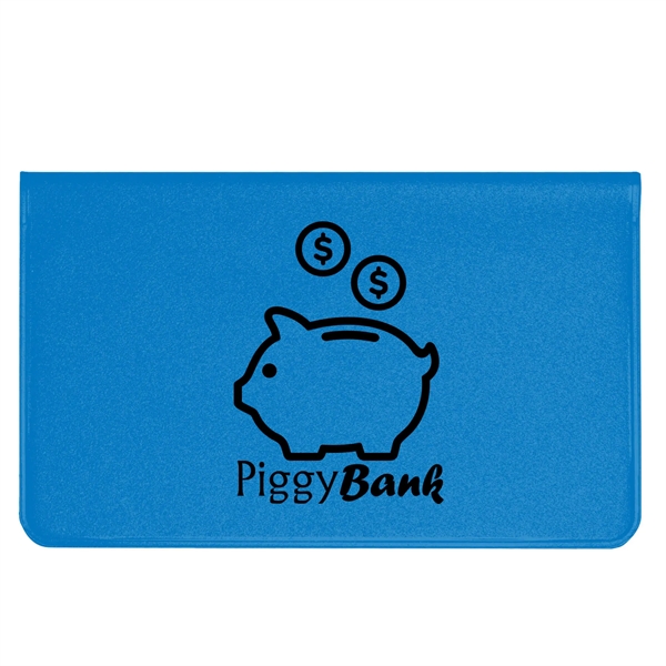 ATM booklet with a clear pocket on the back and a... from ASI 54040 Fey Promo