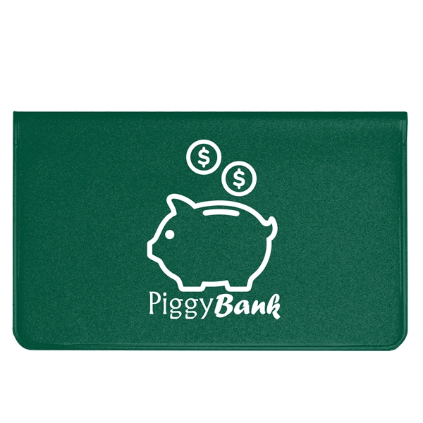 ATM booklet with a clear pocket on the back and a... from ASI 54040 Fey Promo