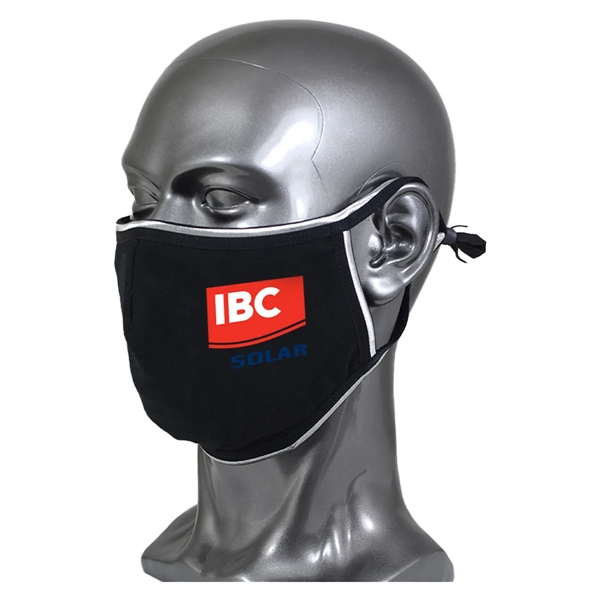 3D cotton mask with reflective trim.... from ASI 40544 Binaco