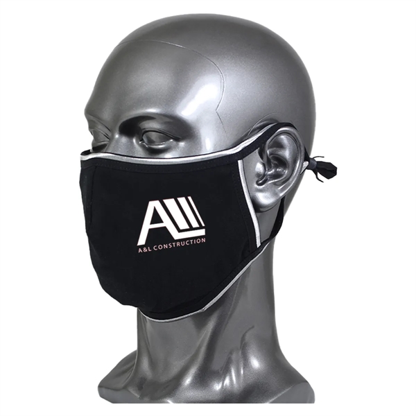 3D cotton mask with reflective trim.... from ASI 40544 Binaco