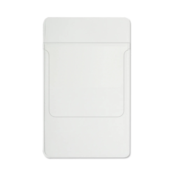 White pocket protector made of vinyl and measuring 5.62"H x 3.5"W.... from ASI 54040 Fey Promo