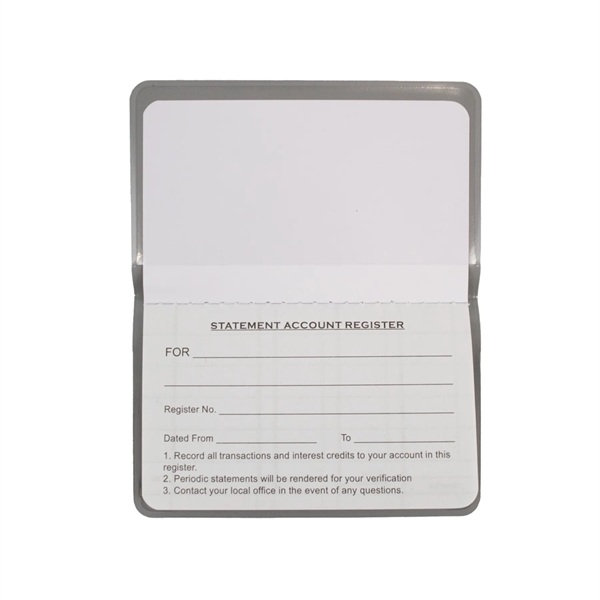 ATM booklet with a clear pocket on the back and a... from ASI 54040 Fey Promo