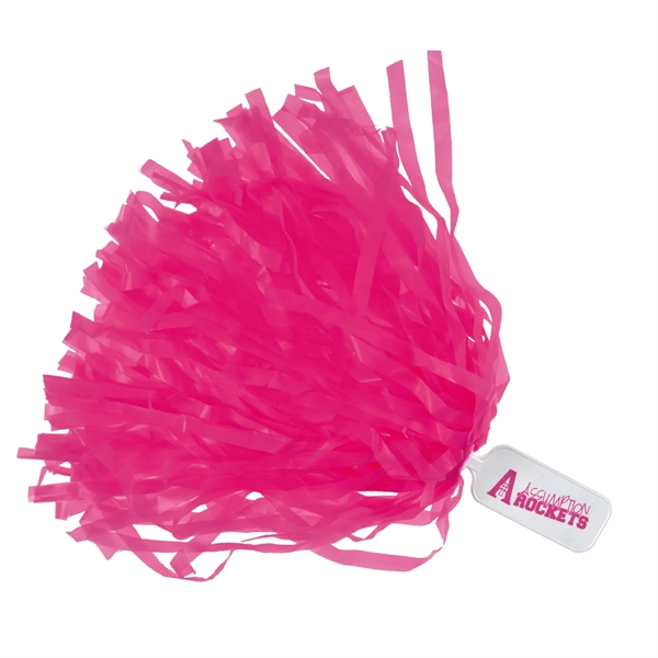 Solid pom with paddle shaped handle.... from ASI 77280 Pepco Poms / Pepco Poms