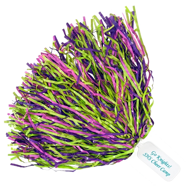 Solid pom with paddle shaped handle.... from ASI 77280 Pepco Poms / Pepco Poms