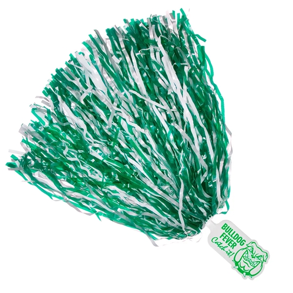 Mascot pom with molded plastic handles.... from ASI 77280 Pepco Poms / Pepco Poms