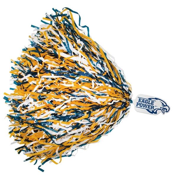 Mascot pom with molded plastic handles.... from ASI 77280 Pepco Poms / Pepco Poms