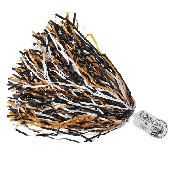 Mascot pom with molded plastic handles.... from ASI 77280 Pepco Poms / Pepco Poms