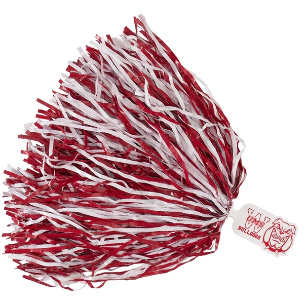 Mascot pom with molded plastic handles.... from ASI 77280 Pepco Poms / Pepco Poms