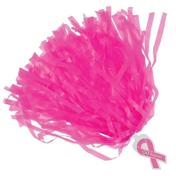 Mascot pom with molded plastic handles.... from ASI 77280 Pepco Poms / Pepco Poms