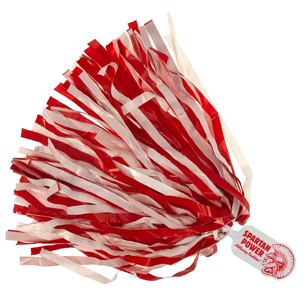 Mascot pom with molded plastic handles.... from ASI 77280 Pepco Poms / Pepco Poms