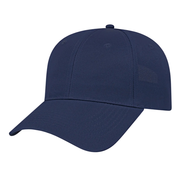 A full fabric price buster cap featuring.a low profile six panel... from ASI 43792 Cap America Inc