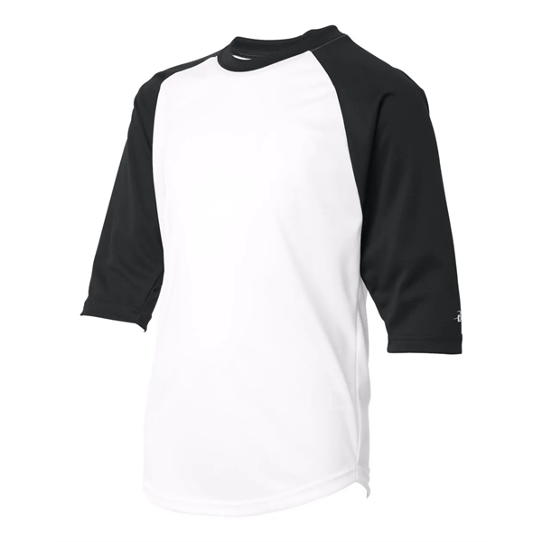 Three-quarter raglan sleeve baseball t-shirt... from ASI 84358 S&S Activewear
