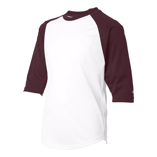 Three-quarter raglan sleeve baseball t-shirt... from ASI 84358 S&S Activewear