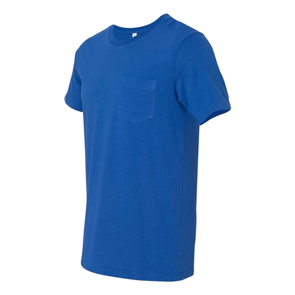 Adult jersey pocket t-shirt. Blank product.... from ASI 84358 S&S Activewear