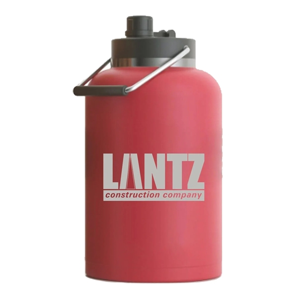 RTIC one gallon insulated stainless steel jug with spill-proof lid, wide... from ASI 74601 Calico