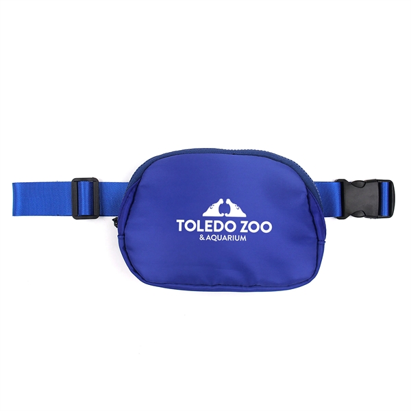 7.5" x 2.16" x 5.1" fanny pack with a zippered main... from ASI 90807 Tekweld