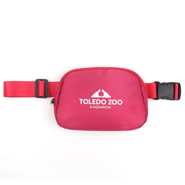 7.5" x 2.16" x 5.1" fanny pack with a zippered main... from ASI 90807 Tekweld