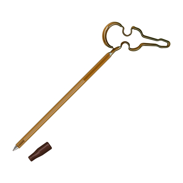 A full sized ball point pen bent into one of our... from ASI 39850 The Bentcil Company / Bentcils™