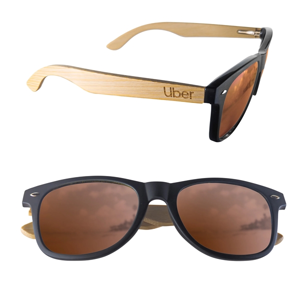 Bamboo sunglasses with UV400 lenses.... from ASI 90807 Tekweld