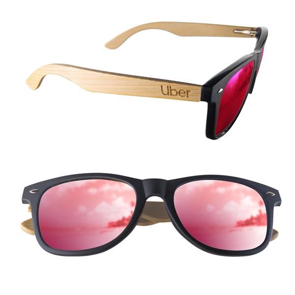 Bamboo sunglasses with UV400 lenses.... from ASI 90807 Tekweld