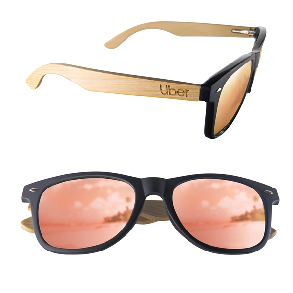 Bamboo sunglasses with UV400 lenses.... from ASI 90807 Tekweld