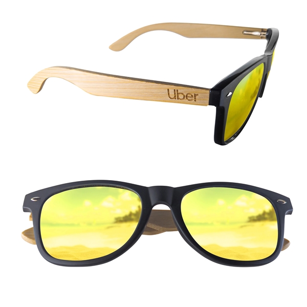 Bamboo sunglasses with UV400 lenses.... from ASI 90807 Tekweld