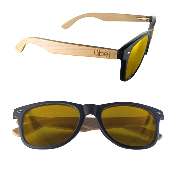 Bamboo sunglasses with UV400 lenses.... from ASI 90807 Tekweld
