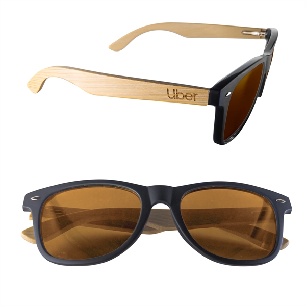 Bamboo sunglasses with UV400 lenses.... from ASI 90807 Tekweld