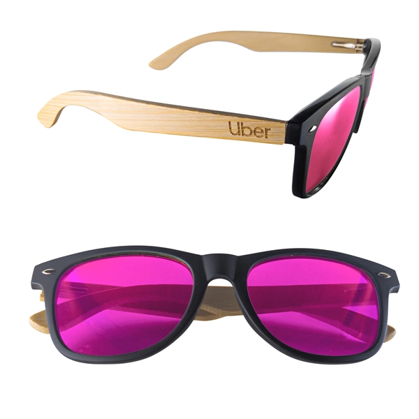 Bamboo sunglasses with UV400 lenses.... from ASI 90807 Tekweld
