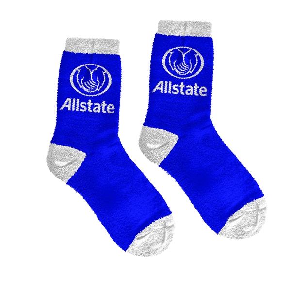 Fuzzy socks made with cotton and nylon.... from ASI 90807 Tekweld