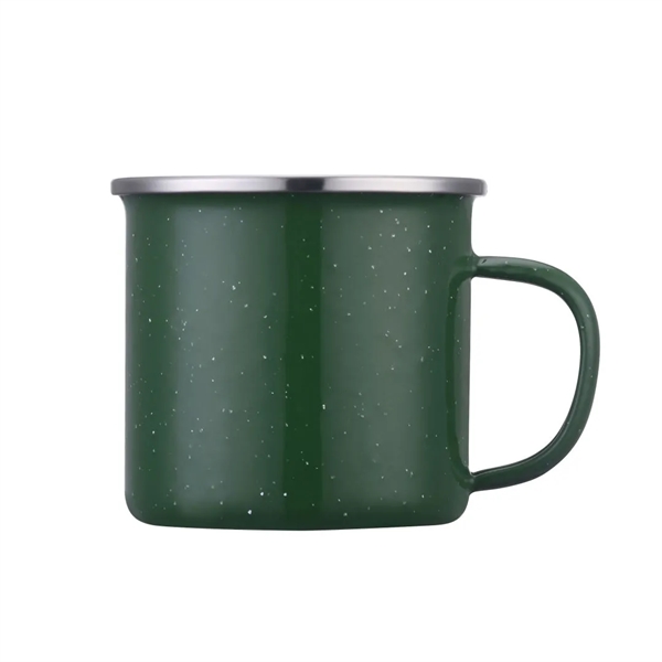 Wren Enamel Mug w/SS Rim - 16oz... from ASI 84592 St Regis Group