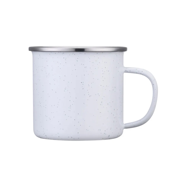 Wren Enamel Mug w/SS Rim - 16oz... from ASI 84592 St Regis Group