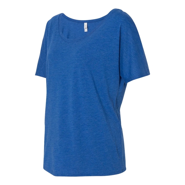 Women's flowy crewneck drop sleeve shirt. Blank product.... from ASI 84358 S&S Activewear