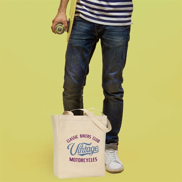 Big Cotton Gusset Tote - Our Eco-friendly Cotton Tote with a... from ASI 67557 LimeLight Ent / Limelight USA