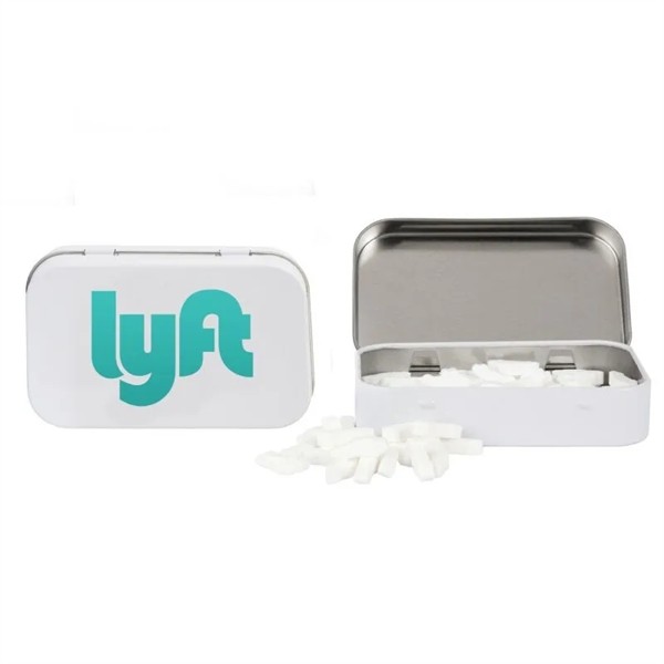 Rectangular Tin with Car Shaped Mints... from ASI 44900 NC Custom (CI/Lanco) / Chocolate Inn