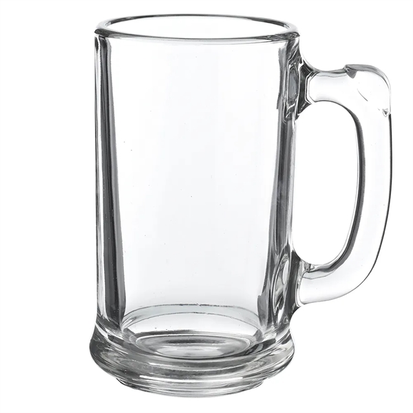 14 oz. glass beer mug with a thick base and handle.... from ASI 39552 BEL Promo